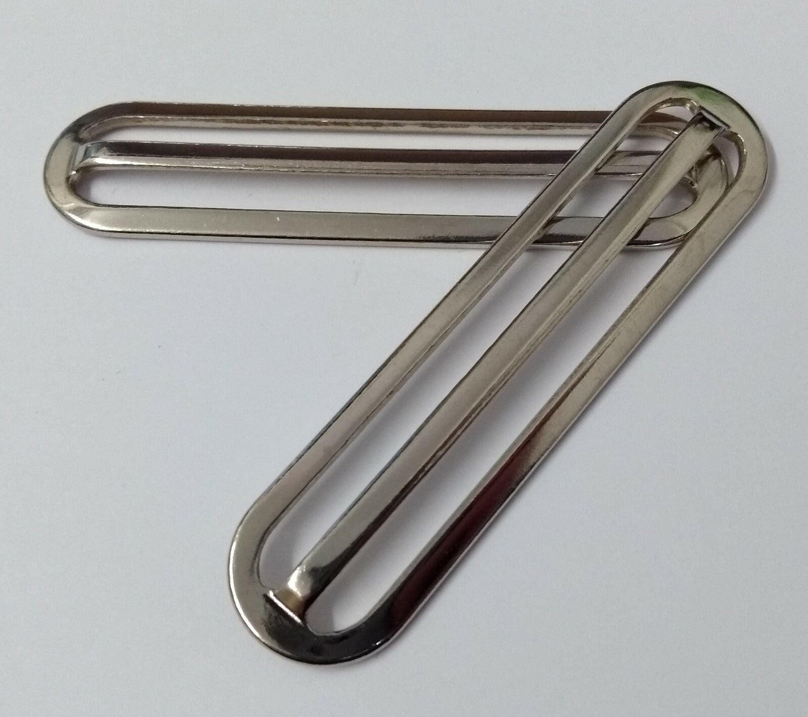 Genuine British Chrome Stable & Parade Belt Sliders Adjusters X2 STD215