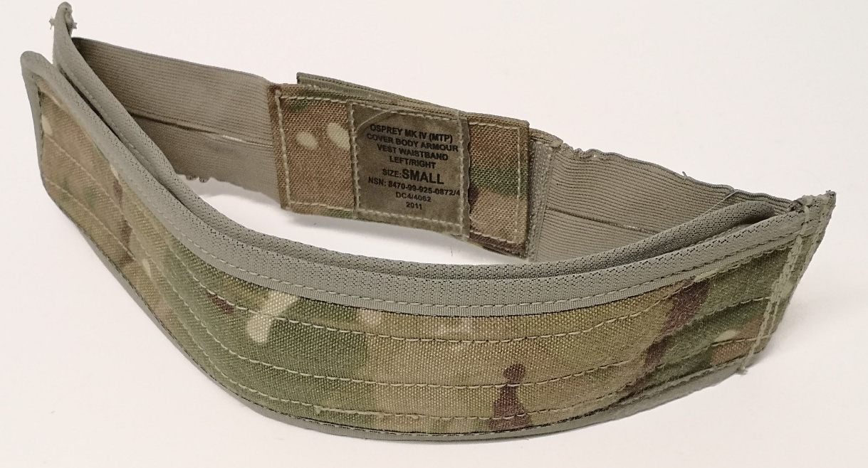 British Body Armour Vest Waistband MTP MK IVA OSPREY Size Large