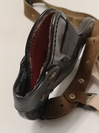 Price Western Leather Ruger Speed 6 Black Holster with Harness Shoulder Strap