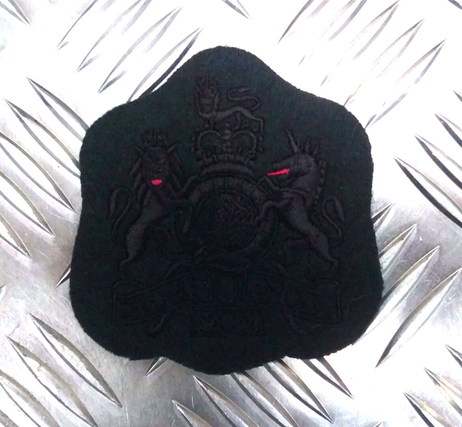 Genuine British Army Warrant Officer Class 1 Badge Subdued Patch NEW