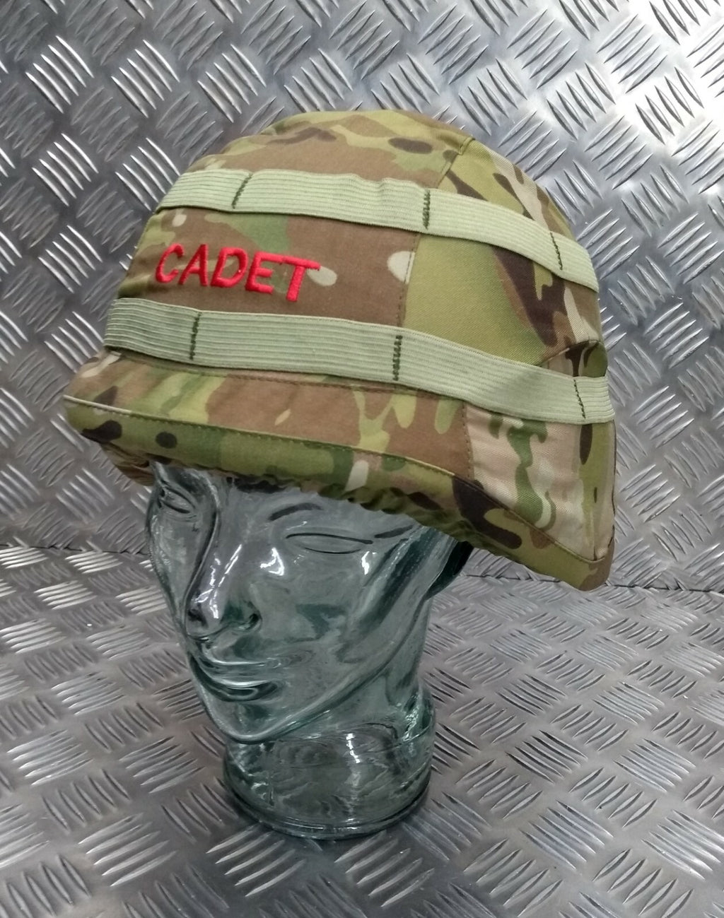 MTP Helmet Cover British Cadet Type Elasticated One Size Multi-Cam NEW