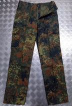 Flecktarn Camo Trousers Military Style Combat / Field Army Pants All Sizes - NEW