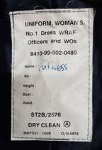 RAF Womans Royal Air Force Jacket No1 Dress OFC / WOs WRAF Blue Grey Colour Size 100cm Reg