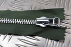 Genuine British YKK 177cm Closed End Green Zip Zipper Heavy Duty