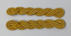Gold Cords Shoulder British Made Army Issue no Rank Insignia Ceremonial