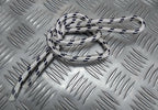 Genuine British Made Ceremonial Parade Silver Black Fleck Cord 1M RC12
