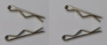 Shank Button Cotter Pins British Split Pins For Ring Buttons 2 Pair