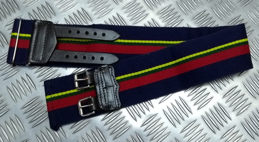 RM Belt Old Pattern British Royal Marine Stable Belt Double Strap Buckle
