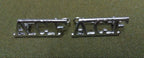 Genuine British "ACF" Chrome Army Cadet Force Shoulder Title Badges BRAND NEW