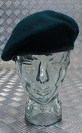 Light Infantry LI Rifle Green Wool Beret. Genuine British Issue Size 56cm - NEW