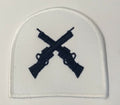 Genuine British Royal Navy White Qualification Marksman Badge All Rates
