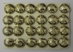 Genuine British Army 9th/12th Royal Lancers Insignia Buttons Size 40L x24