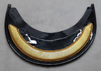 Field Ofc Peak British 20mm Gold Bar Visor for Dress Hat Size M NEW