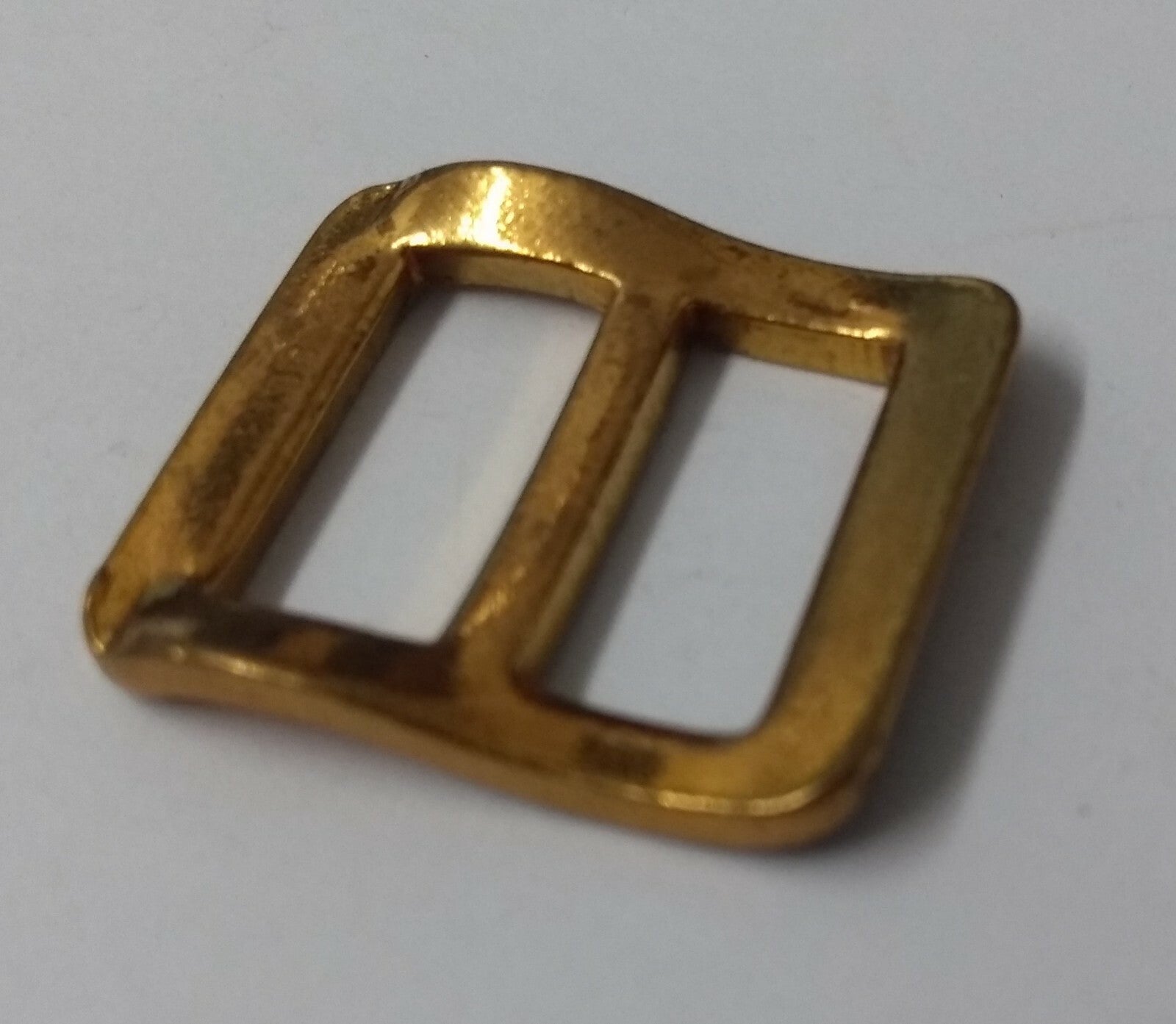 Brass Wave Buckles British Issue Small 1/2" Webbing Straps X6 STD262