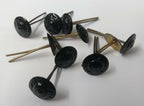 Genuine British Issue Subdued Metal Black Rosette Decoration x10 NEW