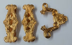 Genuine Guards Ceremonial 3" Decorative Cross Strap End 2 Stays STD180