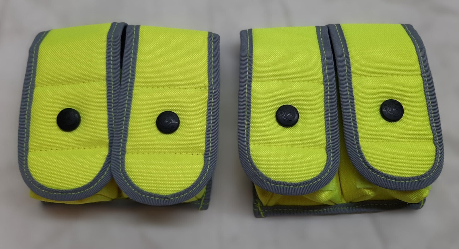 Magazine Ammo Pouch "Aegis" Hi Viz Double Molle 9mm Mag Accessory Holder X2 NEW