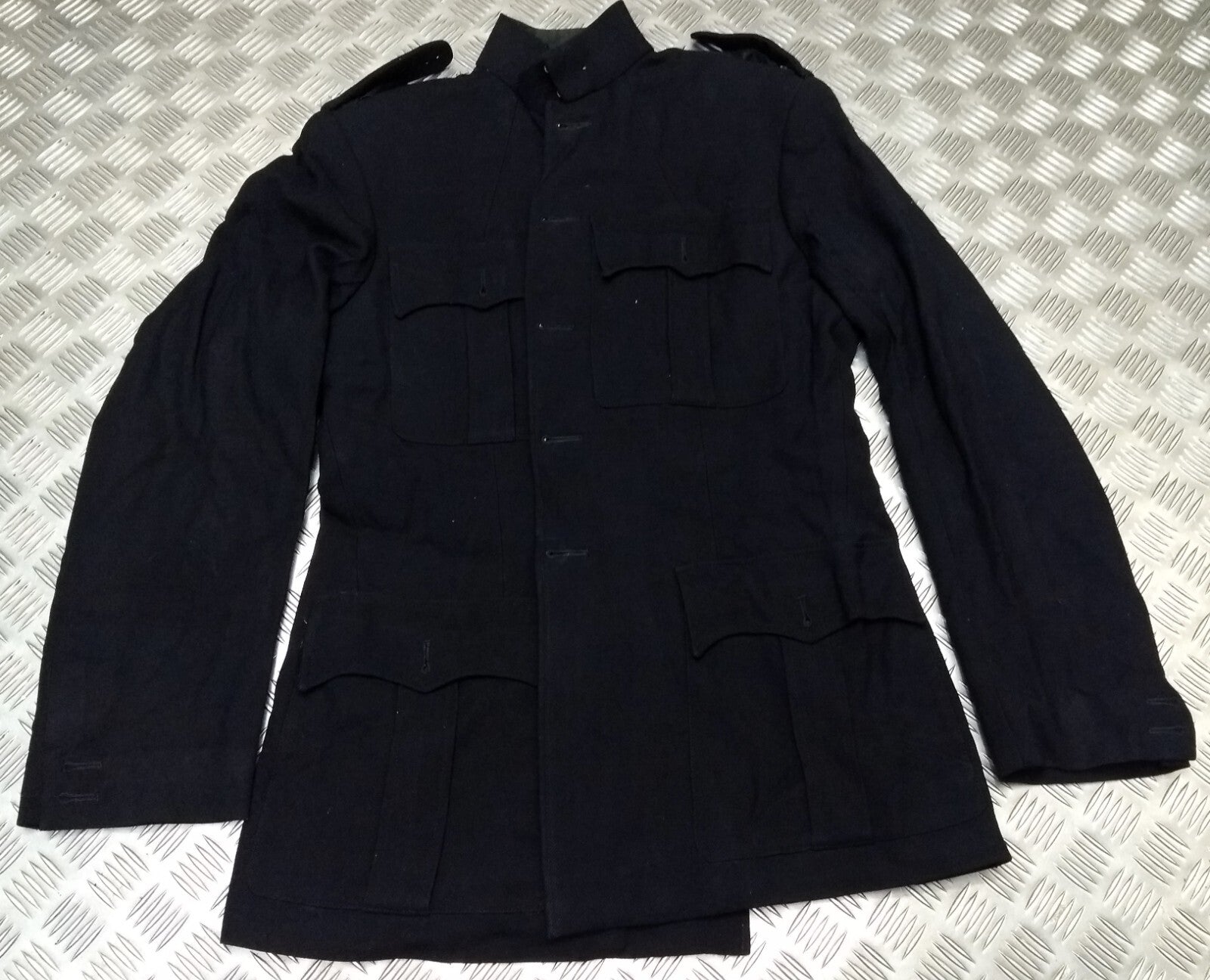 Vintage No1 H Cav Jacket British Army No Buttons or Insignia Present Faulty
