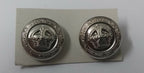 Kings Crown Buttons Obsolete Vintage New Old Stock Ring Back Buttons