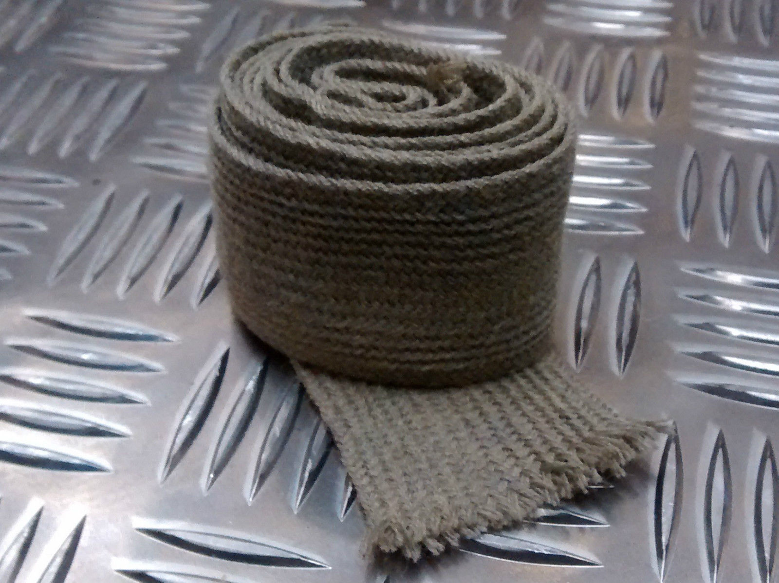 FAD TIE No2 Dress Wool Worsted Necktie Stone Fawn Colour