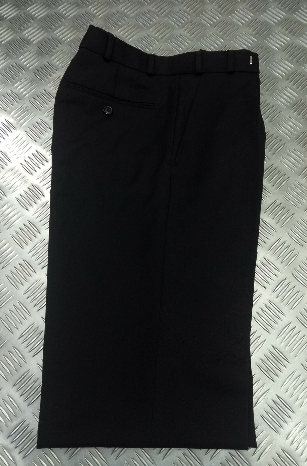 Pack of 3 Lightweight Black Trousers Waist 92cm Leg 80cm
