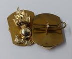 Royal Engineers RE Collar Dogs