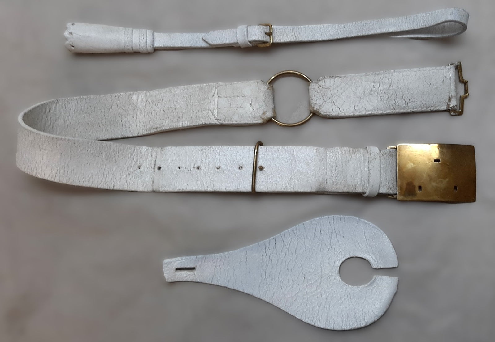 Cavalry Belt Buff Leather HCav with Knot and Hilt British Size 39"