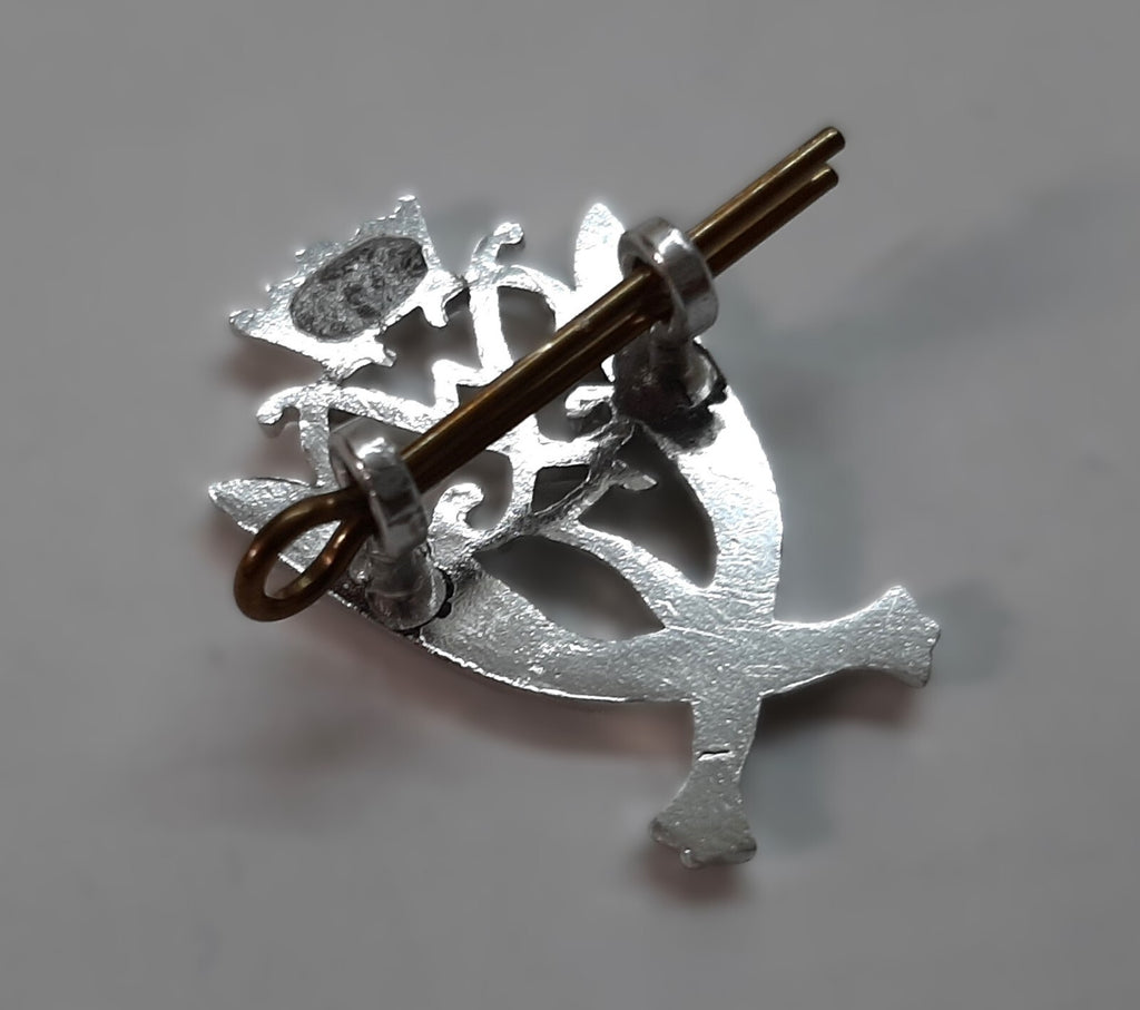 7th Duke of Edinburgh's Own Gurkha Rifles British Army Silver Insignia Badge