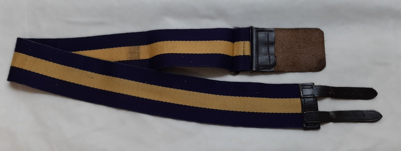 PWRR Stable Belt British Princess of Wales Royal Regiment Double Buckle 38"