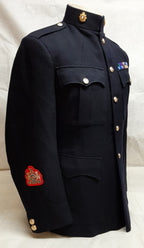 British Army No1 WO Jacket Blues Dress OFC Style RMAS / RLC Chest 40"