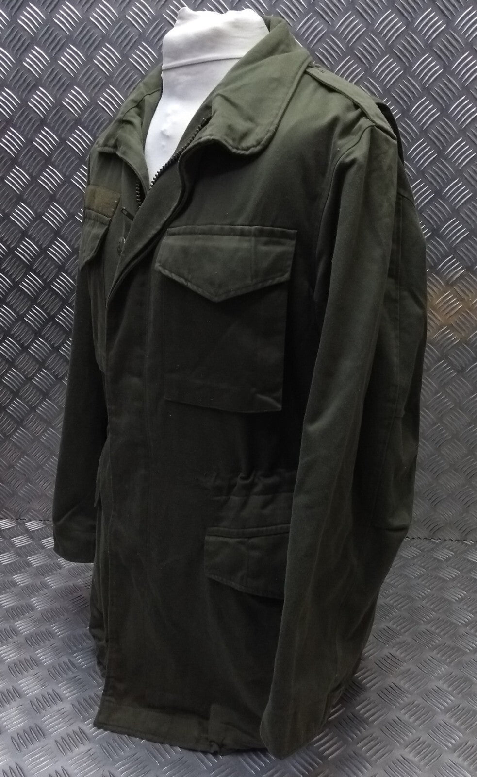 M65 Combat Jacket Green M-65 Pattern With Concealed Hood Olive Drab AUT