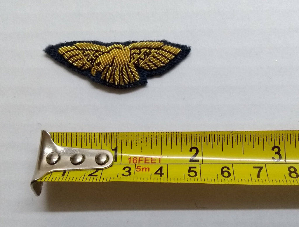 Mess Kit Badge RAF Royal Air Force NCO Wings British Hand Embroidered Arm Patch
