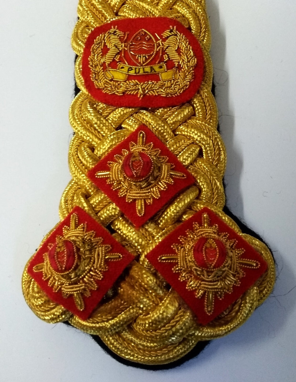 Botswana Brigadier Ceremonial & Parade Shoulder Boards Complete Made in England