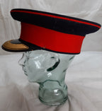 Vintage No1 Officer Hat British Army Royals Peaked Cap No Insignia Hawkes 55cm