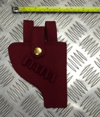 Ceremonial Parade Holster Maroon & Made in UK