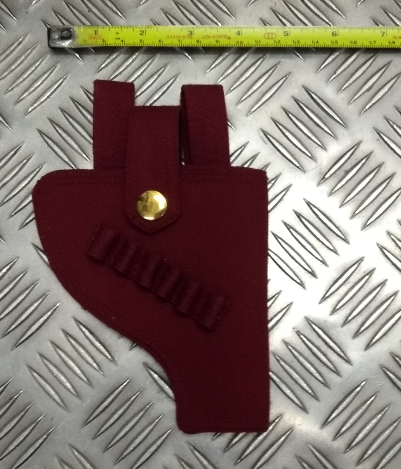 Ceremonial Parade Holster Maroon & Made in UK