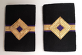 Merchant Navy 4th Engineer Gold/Purple Lace Slides Epaulettes Genuine British