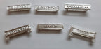 Medal Clasps British Six Mixed Campaign / Award Bars for Collectors
