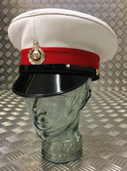 Royal Marines RM Peaked Dress Cap Male Captains Hat British - All sizes