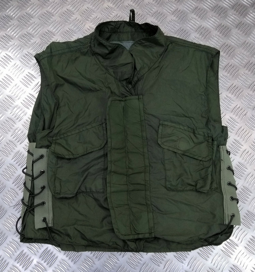1980's IDF Flak Vest Cover Overdyed OD Green Airsoft