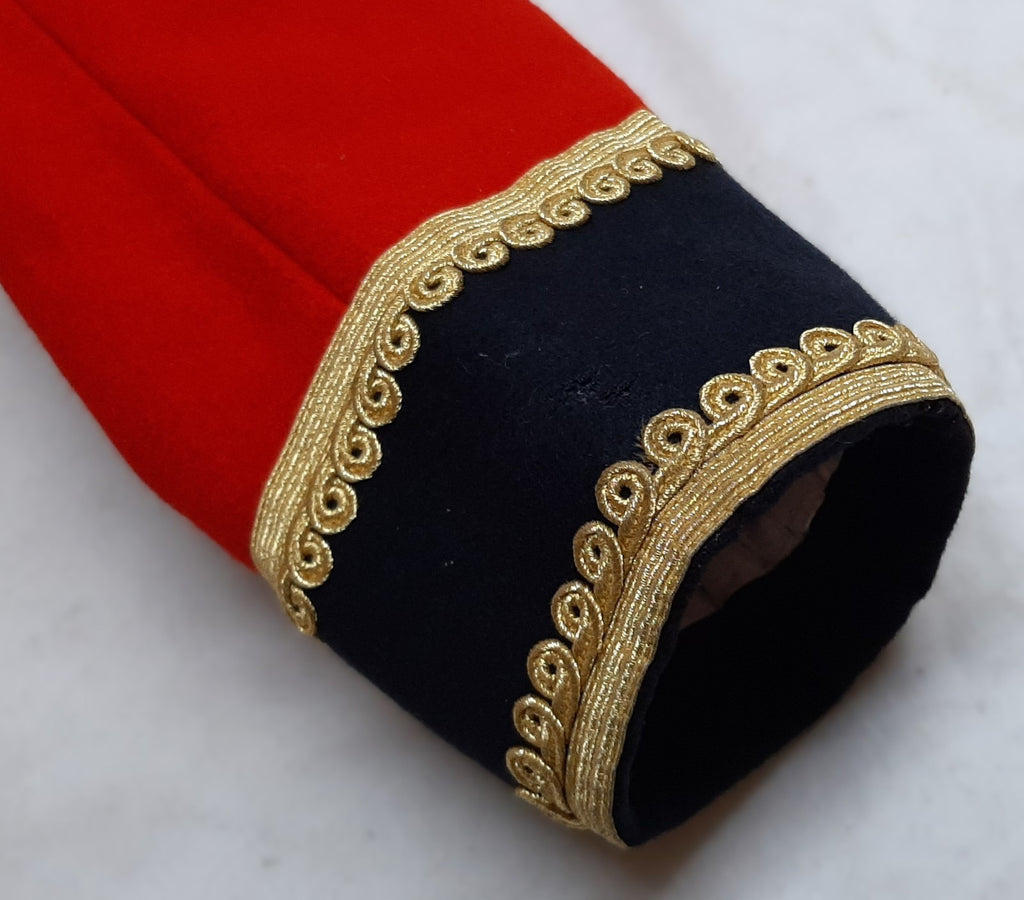 British Army HCMR Trumpeter's Tunic LG Bandsmans Red Jacket 40"