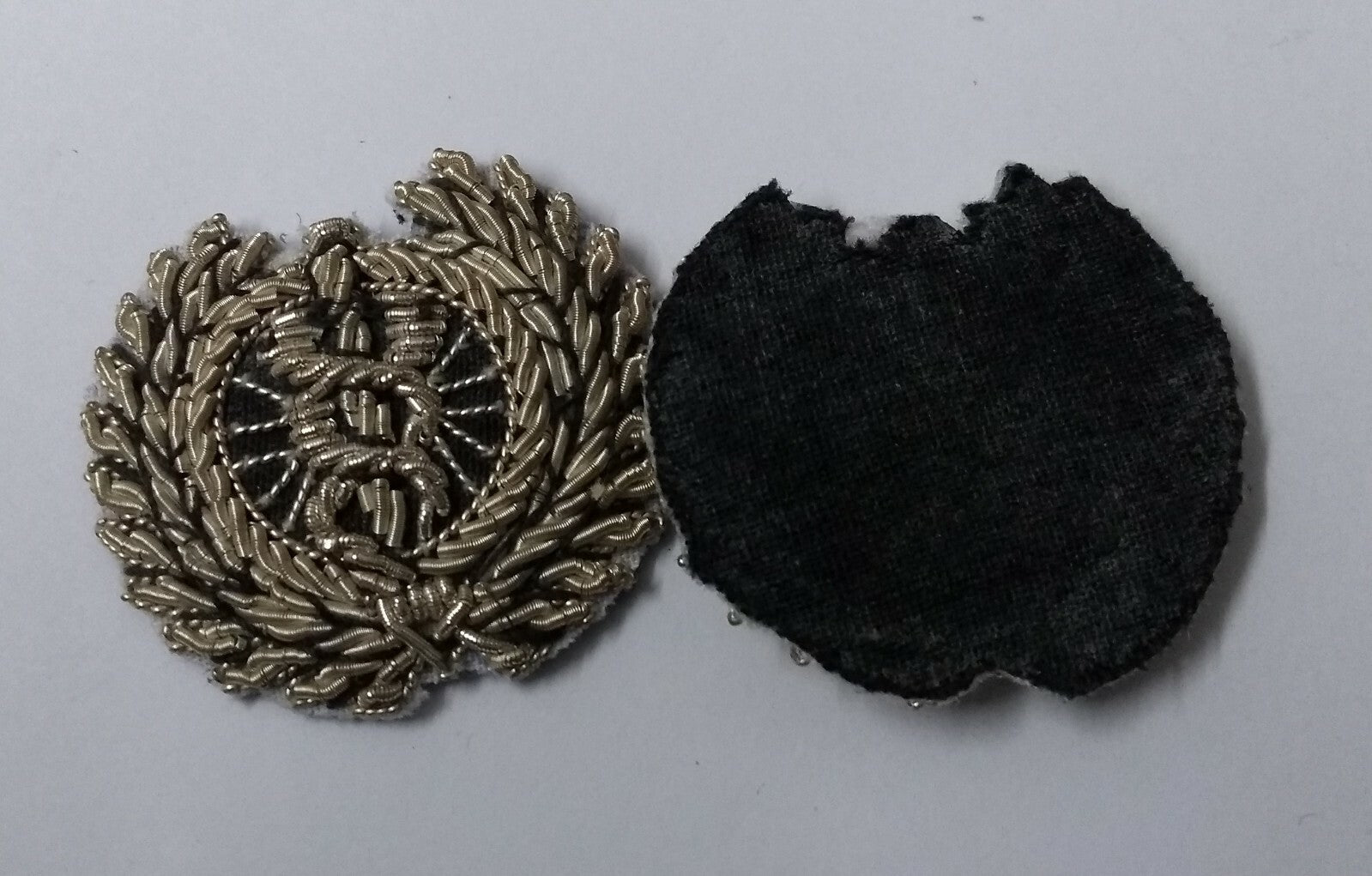 Genuine British Made Service Caduceus in Wreath Collar Badges ASPS443