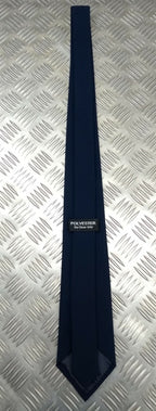 Genuine British Made Dress Tie Blue or Black Tie - NEW