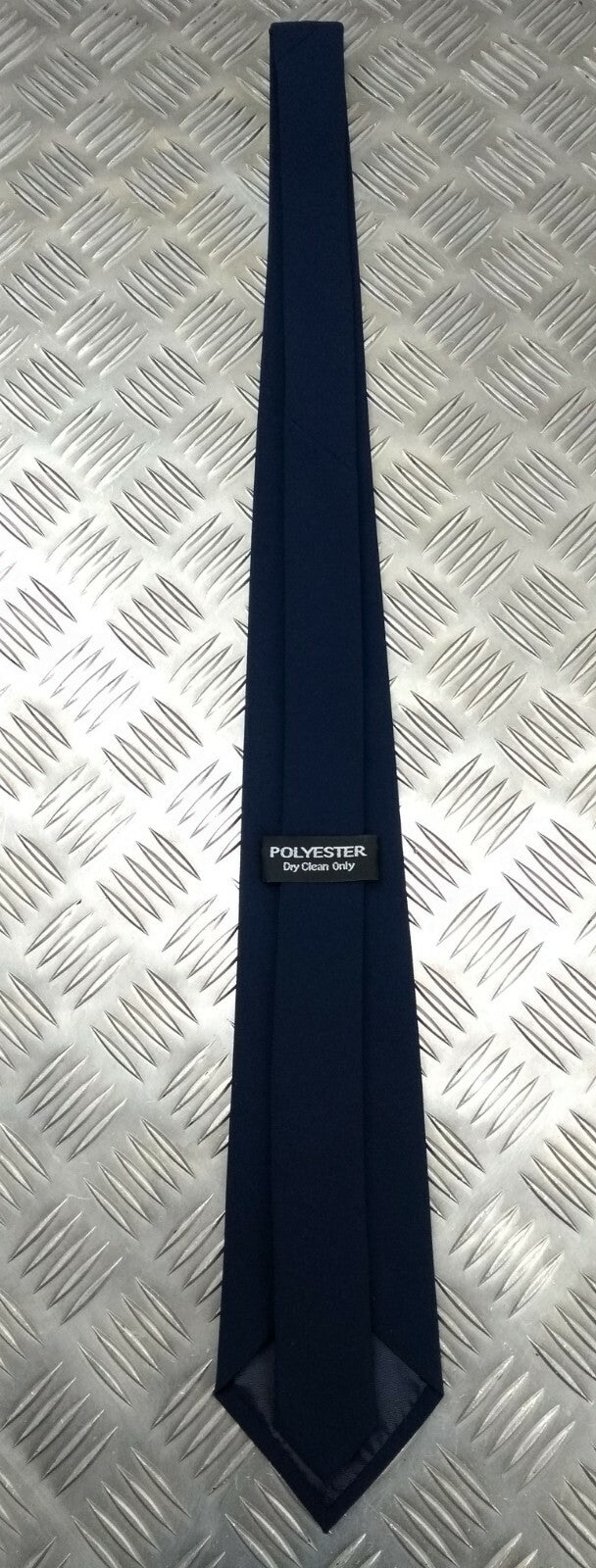 Genuine British Made Dress Tie Blue or Black Tie - NEW