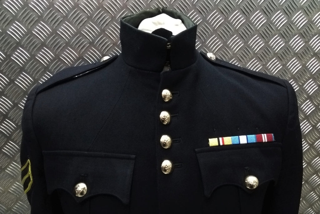 British Army Vintage No1 Irish Guards Dress Ceremonial Jacket Other Ranks Size 16 Faulty