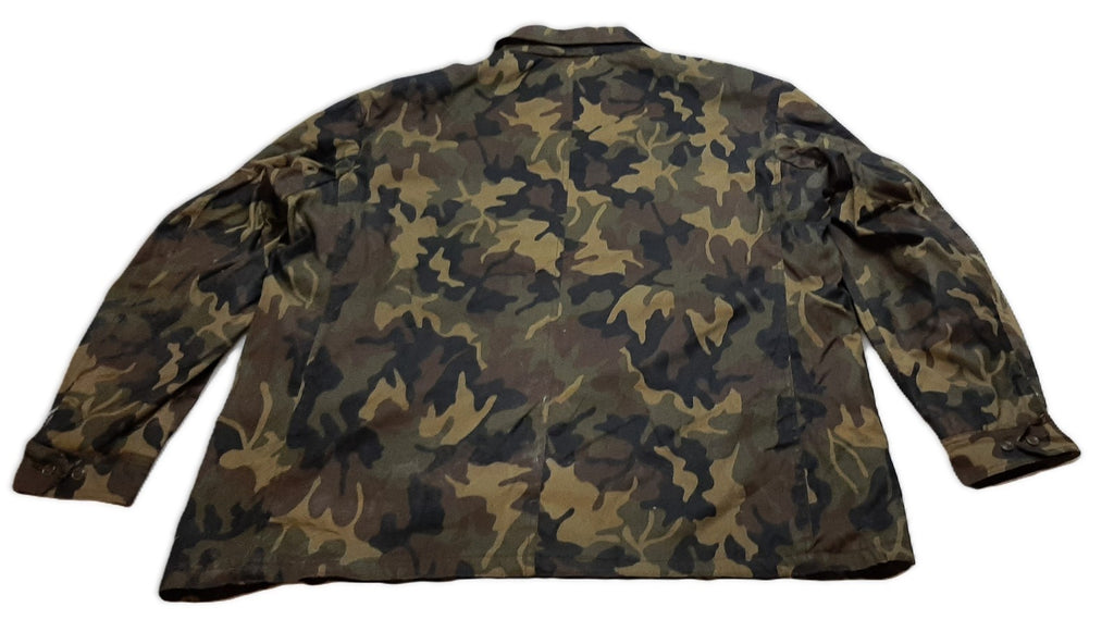 Army Combat Jacket Camouflage Full lined Cold Weather Camo Field Gear Big Size