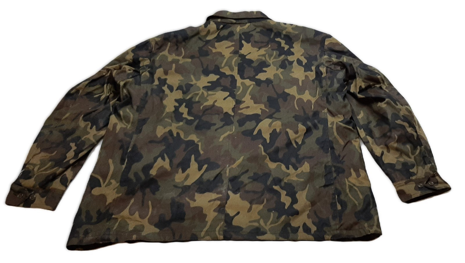 Army Combat Jacket Camouflage Full lined Cold Weather Camo Field Gear Big Size
