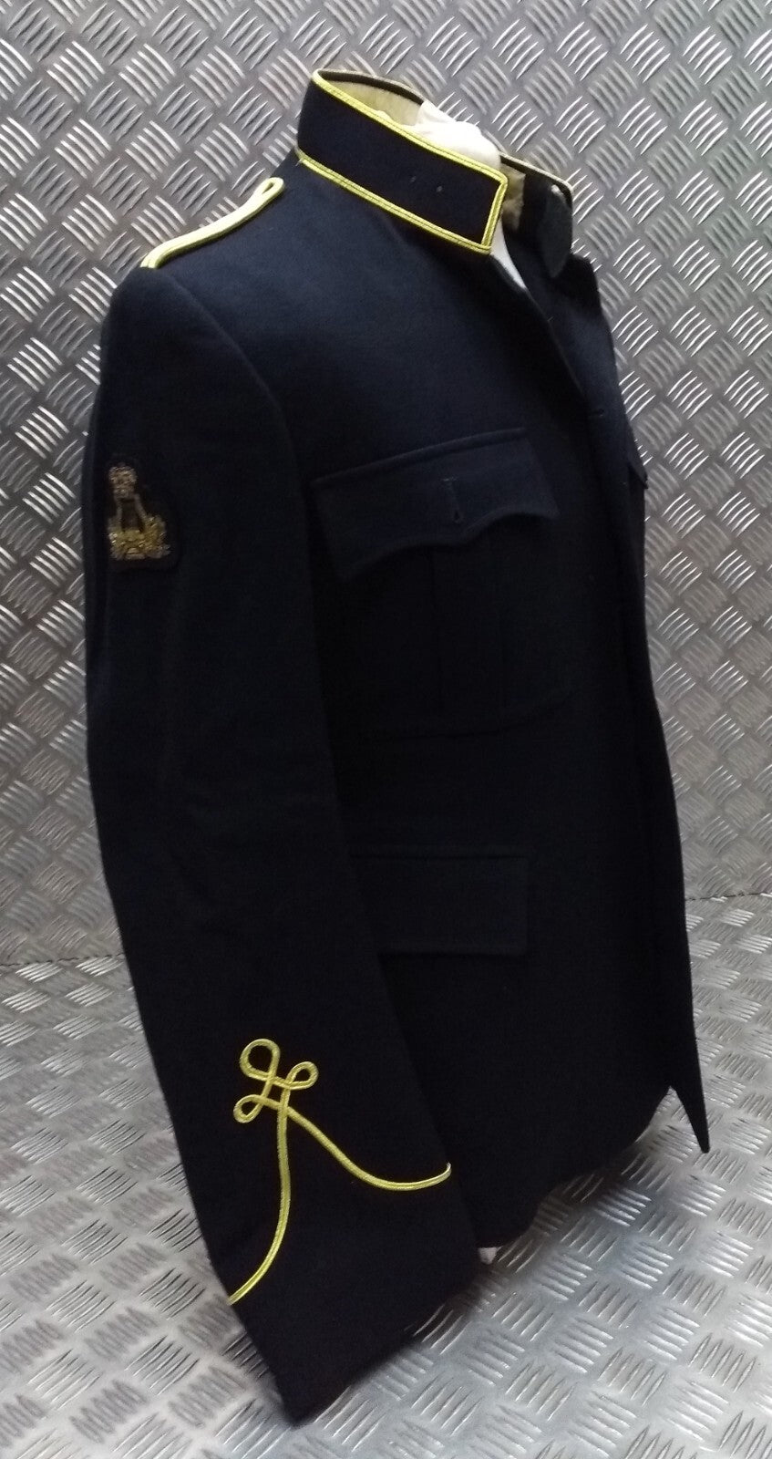 No1 Queens DIV Normandy Band Jacket British Army Uniform Bandsman Dress Tunic