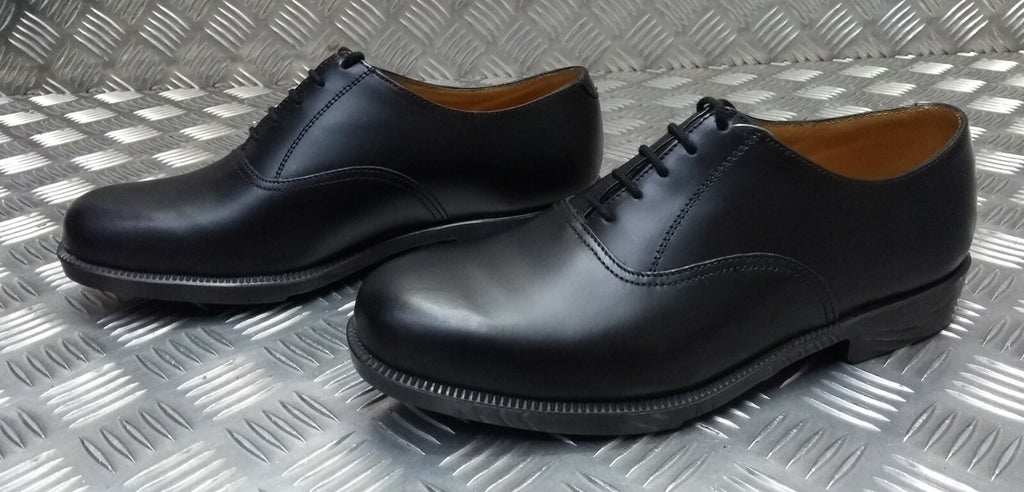 Black Parade Shoes Genuine British No Toe Cap DMS Sole - NEW