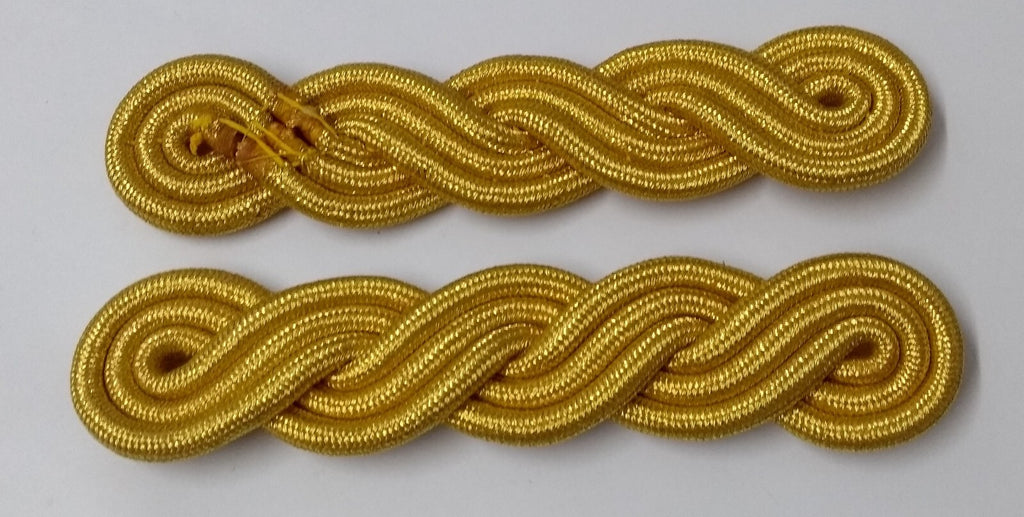 Shoulder Cords Gold Ceremonial Parade Issue No Insignia Made in the UK